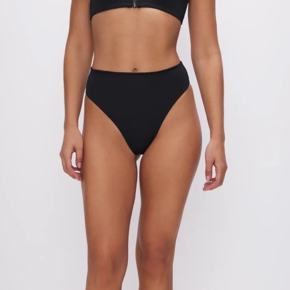 NWT Good Ameeican Black Women's Swim Bottom Sz 2/M